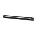 Eaton N252-024 24Port 1U Rack-Mount CAT6/CAT5 110 Patch Panel 568B RJ45 Ethernet