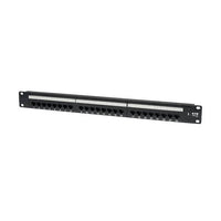 Eaton N252-024 24Port 1U Rack-Mount CAT6/CAT5 110 Patch Panel 568B RJ45 Ethernet