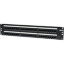 Eaton N252-048 48-Port Cat6 Patch Panel - UTP, 110 Punch Down, RJ45, 2U, TAA