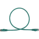 Eaton N261-002-AQ Cat6a 10G Snagless Molded UTP Ethernet Cable (RJ45 M/M), PoE