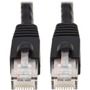 Eaton N261-025-BK Cat6a 10G Snagless UTP Ethernet Cable (RJ45 M/M) Black 25 ft.