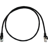 Eaton N262-S03-BK Cat6a 10G Snagless Shielded Slim STP Ethernet Cable (RJ45 M/M)