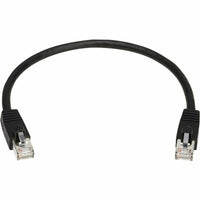 Eaton N272-F01-BK Cat8 40G Snagless SSTP Ethernet Cable (RJ45 M/M), PoE, Black