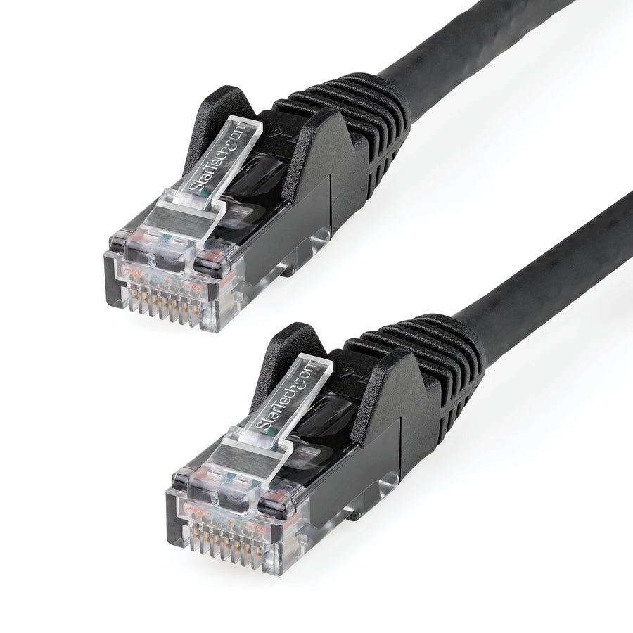 StarTech N6LPATCH6BK 6ft (1.8m) CAT6 Ethernet Cable - Patch Cable - Black