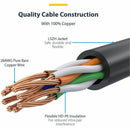 StarTech N6PAT3BKS 3ft CAT6 Cable - Slim CAT6 Patch Cord - Black