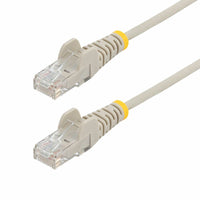 StarTech N6PAT3GRS 3 ft CAT6 Cable - Slim CAT6 Patch Cord - Gray