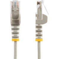 StarTech N6PAT3GRS 3 ft CAT6 Cable - Slim CAT6 Patch Cord - Gray