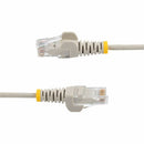 StarTech N6PAT3GRS 3 ft CAT6 Cable - Slim CAT6 Patch Cord - Gray