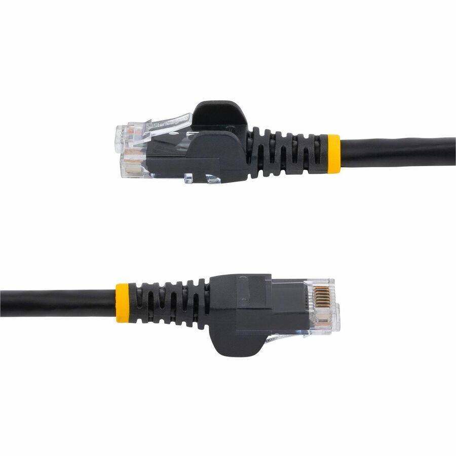 StarTech N6PATCH10BK 10ft CAT6 Ethernet Cable - Black Snagless Gigabit