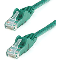 StarTech N6PATCH10GN 10ft CAT6 Ethernet Cable - Green Snagless Gigabit