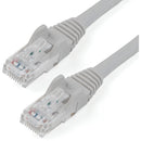StarTech N6PATCH10GR 10ft CAT6 Ethernet Cable - Gray Snagless Gigabit