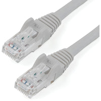 StarTech N6PATCH10GR 10ft CAT6 Ethernet Cable - Gray Snagless Gigabit