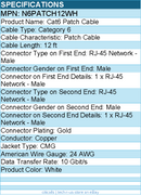 StarTech N6PATCH12WH 12ft CAT6 Ethernet Cable - White Snagless Gigabit