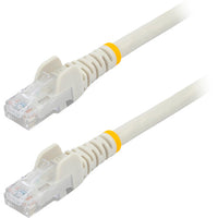 StarTech N6PATCH12WH 12ft CAT6 Ethernet Cable - White Snagless Gigabit