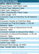 StarTech N6PATCH14BK 14ft CAT6 Ethernet Cable - Black Snagless Gigabit