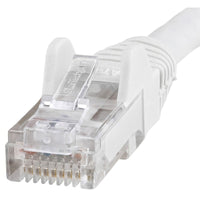 StarTech N6PATCH14WH 14ft CAT6 Ethernet Cable - White Snagless Gigabit