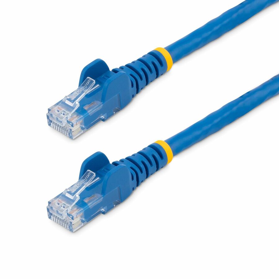 StarTech N6PATCH1BL 1ft CAT6 Ethernet Cable - Blue Snagless Gigabit