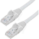 StarTech N6PATCH6WH 6ft CAT6 Ethernet Cable - White Snagless Gigabit