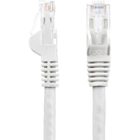 StarTech N6PATCH6WH 6ft CAT6 Ethernet Cable - White Snagless Gigabit