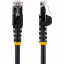 StarTech N6PATCH7BK 7ft CAT6 Ethernet Cable - Black Snagless Gigabit