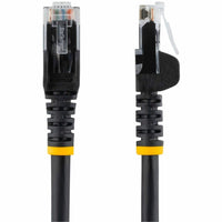 StarTech N6PATCH7BK 7ft CAT6 Ethernet Cable - Black Snagless Gigabit