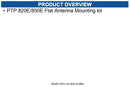 Cambium Networks N800082L004A PTP 820E/850E Flat Antenna Mounting kit