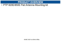 Cambium Networks N800082L004A PTP 820E/850E Flat Antenna Mounting kit