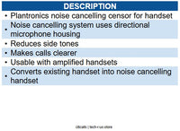 Forester Solutions INC NC-1-00 Noise Cancellation BLACK 50602.001