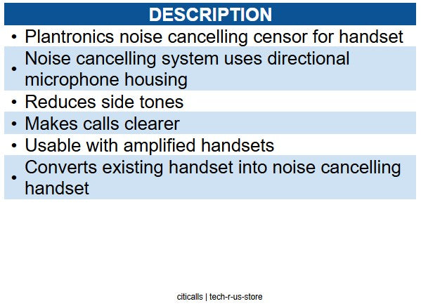 Forester Solutions INC NC-1-44 Noise Censor - Ash 50602.005