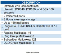 NEC NEC-1091060 VM DSX IntraMail 2 Port 8 Hour