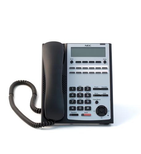 NEC NEC-1100061 BE110270 12-Button Full-Duplex Tel BLACK