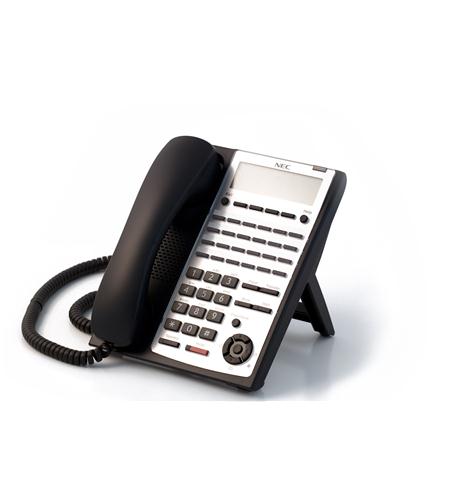 NEC NEC-1100063 BE110272 24-Button Full-Duplex Tel Black