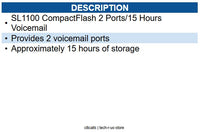 NEC NEC-1100112 BE110731 CF 2 Ports/15 Hours Voice Mail