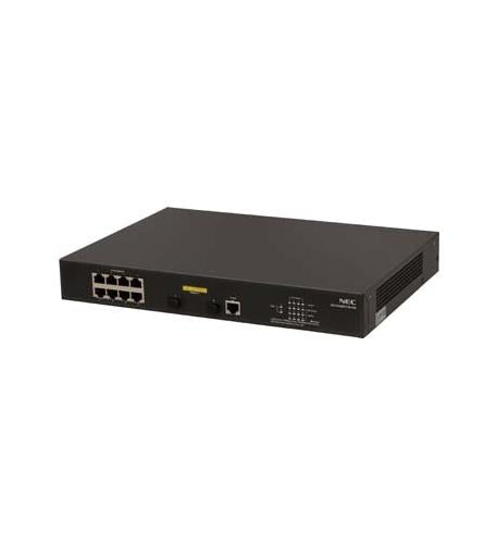 NEC NEC-B02014-F1005 QX-S1008GT-2G-PW- 8 x 1 Gigabit PoE ps-