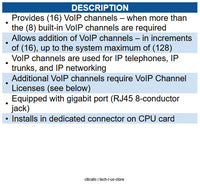 NEC NEC-BE116500 SL2100 VoIP Daughter Board