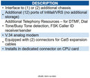 NEC NEC-BE116501 SL2100 Exp. Card for Base Chassis
