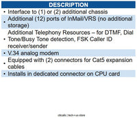 NEC NEC-BE116501 SL2100 Exp. Card for Base Chassis