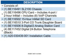 NEC NEC-BE117450 SL2100 24-Button Dig. Qk Start Kit