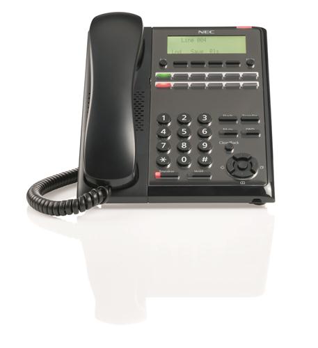 NEC NEC-BE117451 SL2100 Digital 12-Button Telephone (BK)