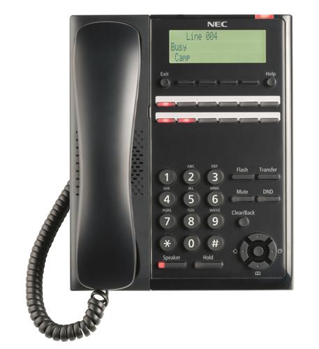NEC NEC-BE117451 SL2100 Digital 12-Button Telephone (BK)