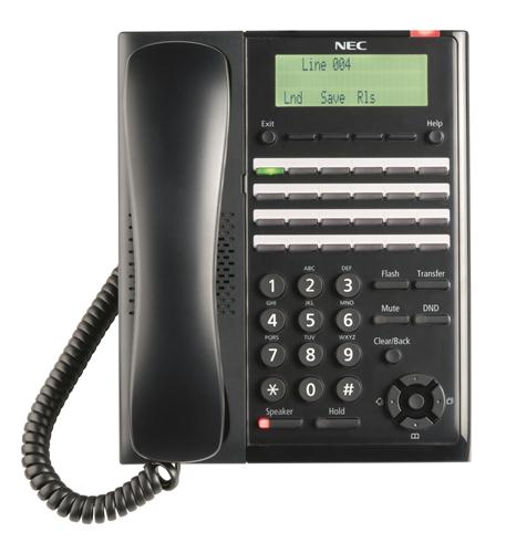 NEC NEC-BE117452 SL2100 Digital 24-Button Telephone (BK)