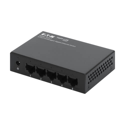 Eaton NG5-1 5-Port 10/100/1000 Mbps Desktop Gigabit Ethernet Unmanaged Switch