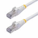 StarTech NLWH-6F-CAT8-PATCH 6ft White CAT8 Ethernet Cable, Snagless RJ45