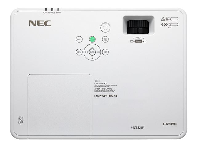 NEC NP-MC453X - LCD projector - 4500 lumens - XGA (1024 x 768) - 4:3 - LAN