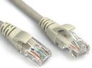 VCOM NP511-1-GRAY - Patch cable - RJ-45 (M) to RJ-45 (M) - 1 ft - UTP - CAT 5e