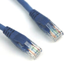 VCOM NP511-3-BLUE Patch cable - 3 ft - UTP - CAT 5e - molded - Blue