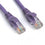 VCOM NP511-5-PURPLE - Patch cable - RJ-45 (M) to RJ-45 (M) - 5 ft - UTP - CAT 5e