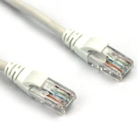 VCOM NP511-5-WHITE - Patch cable - RJ-45 (M) to RJ-45 (M) - 5 ft - UTP - CAT 5e