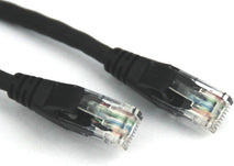 VCOM NP511-7-BLACK - Patch cable - RJ-45 (M) to RJ-45 (M) - 7 ft - UTP - CAT 5e