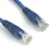 VCOM NP511-7-BLUE - Patch cable - RJ-45 (M) to RJ-45 (M) - 7 ft - UTP - CAT 5e